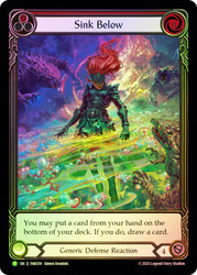 Sink Below (Red) (Project Blue) (Extended Art)
Promotional Cards
Single
Flesh and Blood