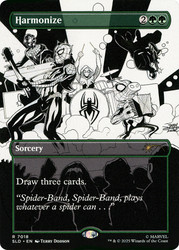 Harmonize (Marvel) (Secret Lair) (#7018) (Borderless)\nPromo: General\nSingle\nMagic The Gathering