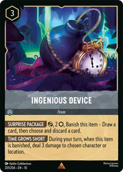 Ingenious Device
Whispers in the Well
Single
Lorcana