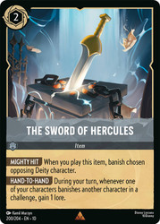 The Sword of Hercules
Whispers in the Well
Single
Lorcana