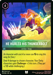 He Hurled His Thunderbolt
Whispers in the Well
Single
Lorcana