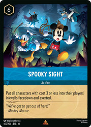 Spooky Sight
Whispers in the Well
Single
Lorcana