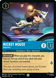 Mickey Mouse - Detective
Whispers in the Well
Single
Lorcana