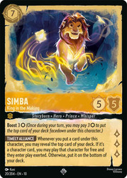 Simba - King in the Making
Whispers in the Well
Single
Lorcana