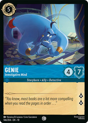 Genie - Investigative Mind
Whispers in the Well
Single
Lorcana