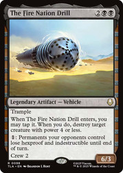The Fire Nation Drill\nAvatar: The Last Airbender\nSingle\nMagic The Gathering