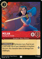 Mulan - Standing Her Ground
Whispers in the Well
Single
Lorcana