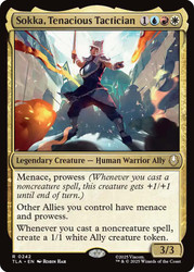 Sokka, Tenacious Tactician\nAvatar: The Last Airbender\nSingle\nMagic The Gathering