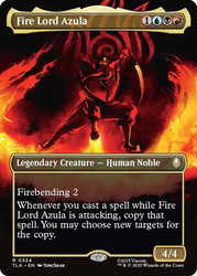 Fire Lord Azula (#334) (Borderless)\nAvatar: The Last Airbender - Variants\nSingle\nMagic The Gathering