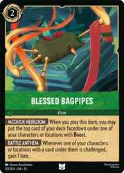 Blessed Bagpipes
Whispers in the Well
Single
Lorcana
