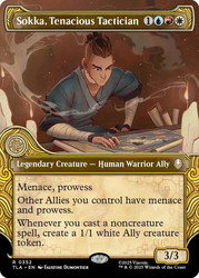 Sokka, Tenacious Tactician (Showcase)\nAvatar: The Last Airbender - Variants\nSingle\nMagic The Gathering