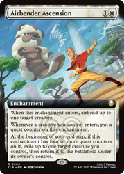 Airbender Ascension (Extended Art)\nAvatar: The Last Airbender - Variants\nSingle\nMagic The Gathering