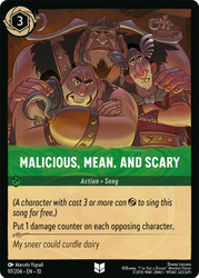 Malicious, Mean, and Scary
Whispers in the Well
Single
Lorcana