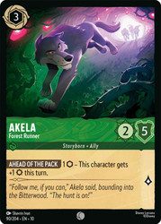 Akela - Forest Runner
Whispers in the Well
Single
Lorcana