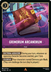 Grimorum Arcanorum
Whispers in the Well
Single
Lorcana