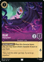 Olaf - Helping Hand
Whispers in the Well
Single
Lorcana