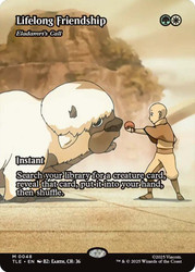 Eladamri's Call (Lifelong Friendship) (Borderless)\nAvatar: The Last Airbender Eternal Variants\nSingle\nMagic The Gathering