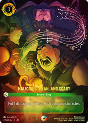 Malicious, Mean, and Scary (Enchanted)
Whispers in the Well
Single
Lorcana