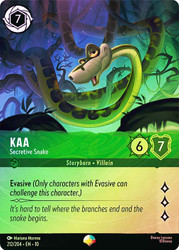 Kaa - Secretive Snake (Epic)
Whispers in the Well
Single
Lorcana
