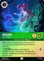 Megara - Secret Keeper (Epic)
Whispers in the Well
Single
Lorcana