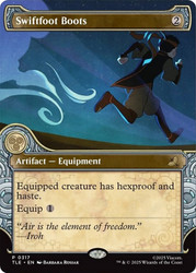 Swiftfoot Boots (Showcase)\nAvatar: The Last Airbender Eternal Variants\nSingle\nMagic The Gathering