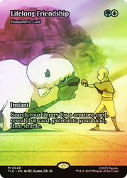 Eladamri's Call (Lifelong Friendship) (Borderless)\nAvatar: The Last Airbender Eternal Variants\nSingle\nMagic The Gathering