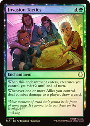 Invasion Tactics\nAvatar: The Last Airbender\nSingle\nMagic The Gathering