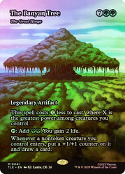The Great Henge (The Banyan Tree) (Borderless)\nAvatar: The Last Airbender Eternal Variants\nSingle\nMagic The Gathering