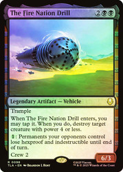 The Fire Nation Drill\nAvatar: The Last Airbender\nSingle\nMagic The Gathering