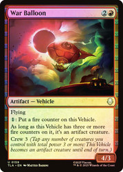 War Balloon\nAvatar: The Last Airbender\nSingle\nMagic The Gathering