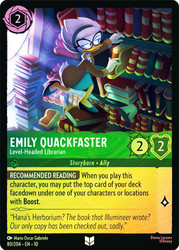 Emily Quackfaster - Level-Headed Librarian
Whispers in the Well
Single
Lorcana