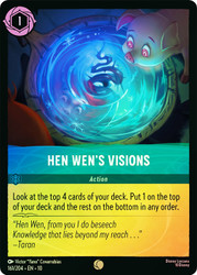 Hen Wen's Visions
Whispers in the Well
Single
Lorcana