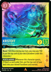 Kristoff - Mining the Ruins
Whispers in the Well
Single
Lorcana