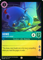 Genie - Investigative Mind
Whispers in the Well
Single
Lorcana