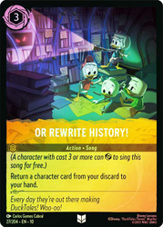 Or Rewrite History!
Whispers in the Well
Single
Lorcana