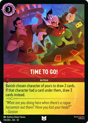 Time To Go!
Whispers in the Well
Single
Lorcana