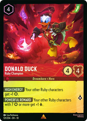 Donald Duck - Ruby Champion
Whispers in the Well
Single
Lorcana