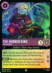 The Horned King - Wicked Ruler
Whispers in the Well
Single
Lorcana