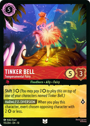 Tinker Bell - Temperamental Fairy
Whispers in the Well
Single
Lorcana