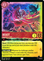 Beast - Aggressive Lord
Whispers in the Well
Single
Lorcana
