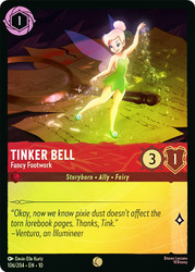 Tinker Bell - Fancy Footwork
Whispers in the Well
Single
Lorcana