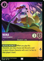Nana - Canine Caregiver
Whispers in the Well
Single
Lorcana