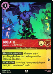Goliath - Guardian of Castle Wyvern
Whispers in the Well
Single
Lorcana
