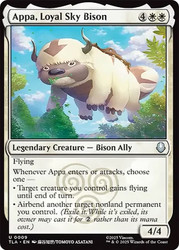 Appa, Loyal Sky Bison\nAvatar: The Last Airbender\nSingle\nMagic The Gathering
