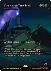 Noxious Gearhulk (Borderless)\nAvatar: The Last Airbender Eternal Variants\nSingle\nMagic The Gathering