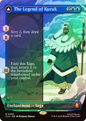 The Legend of Kuruk // Avatar Kuruk (Borderless)\nAvatar: The Last Airbender - Variants\nSingle\nMagic The Gathering
