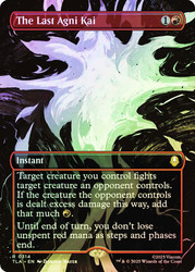 The Last Agni Kai (Borderless)\nAvatar: The Last Airbender - Variants\nSingle\nMagic The Gathering