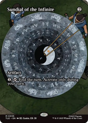 Sundial of the Infinite (Borderless)\nAvatar: The Last Airbender Eternal Variants\nSingle\nMagic The Gathering