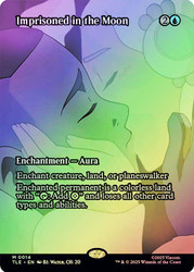 Imprisoned in the Moon (Borderless)\nAvatar: The Last Airbender Eternal Variants\nSingle\nMagic The Gathering