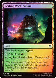 Boiling Rock Prison\nAvatar: The Last Airbender\nSingle\nMagic The Gathering